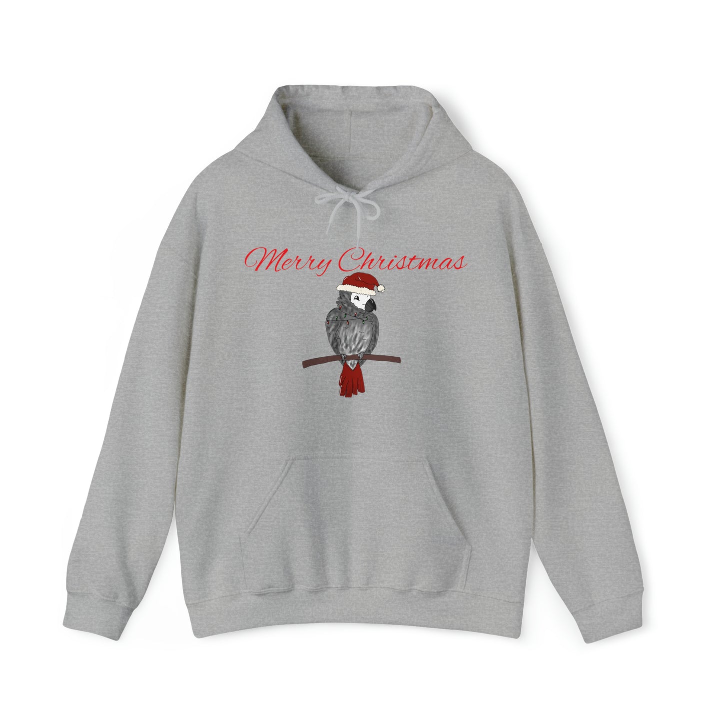 Parrot Christmas hoodie