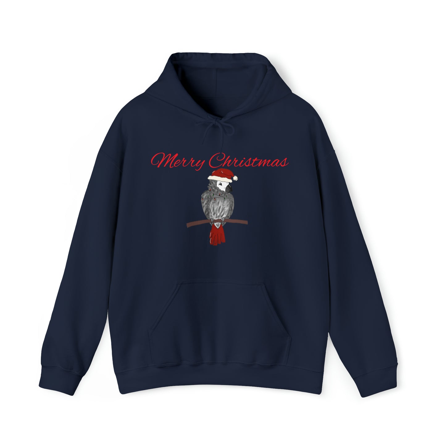 Parrot Christmas hoodie