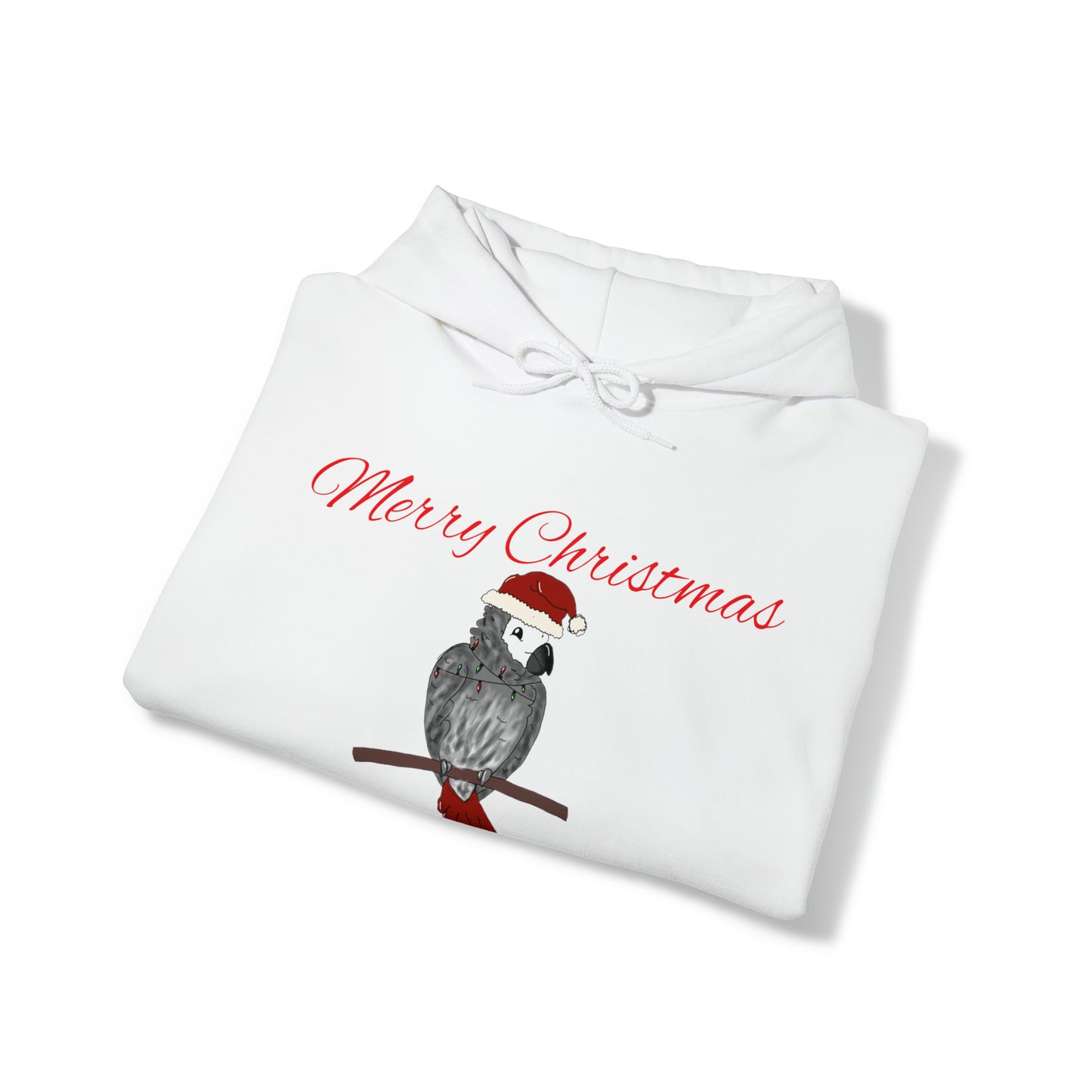 Parrot Christmas hoodie